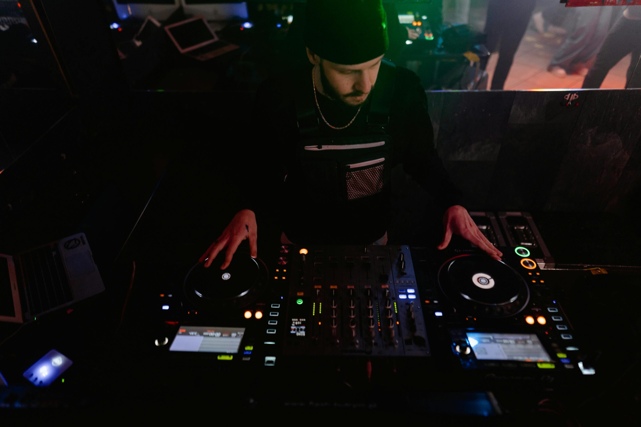 Apparatuur Silent-disco dj